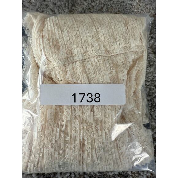 Mimi Chica Size L Floral Print Lace Sleeve Sequin Keyhole Fit Flared Mini Dress - Picture 8 of 8